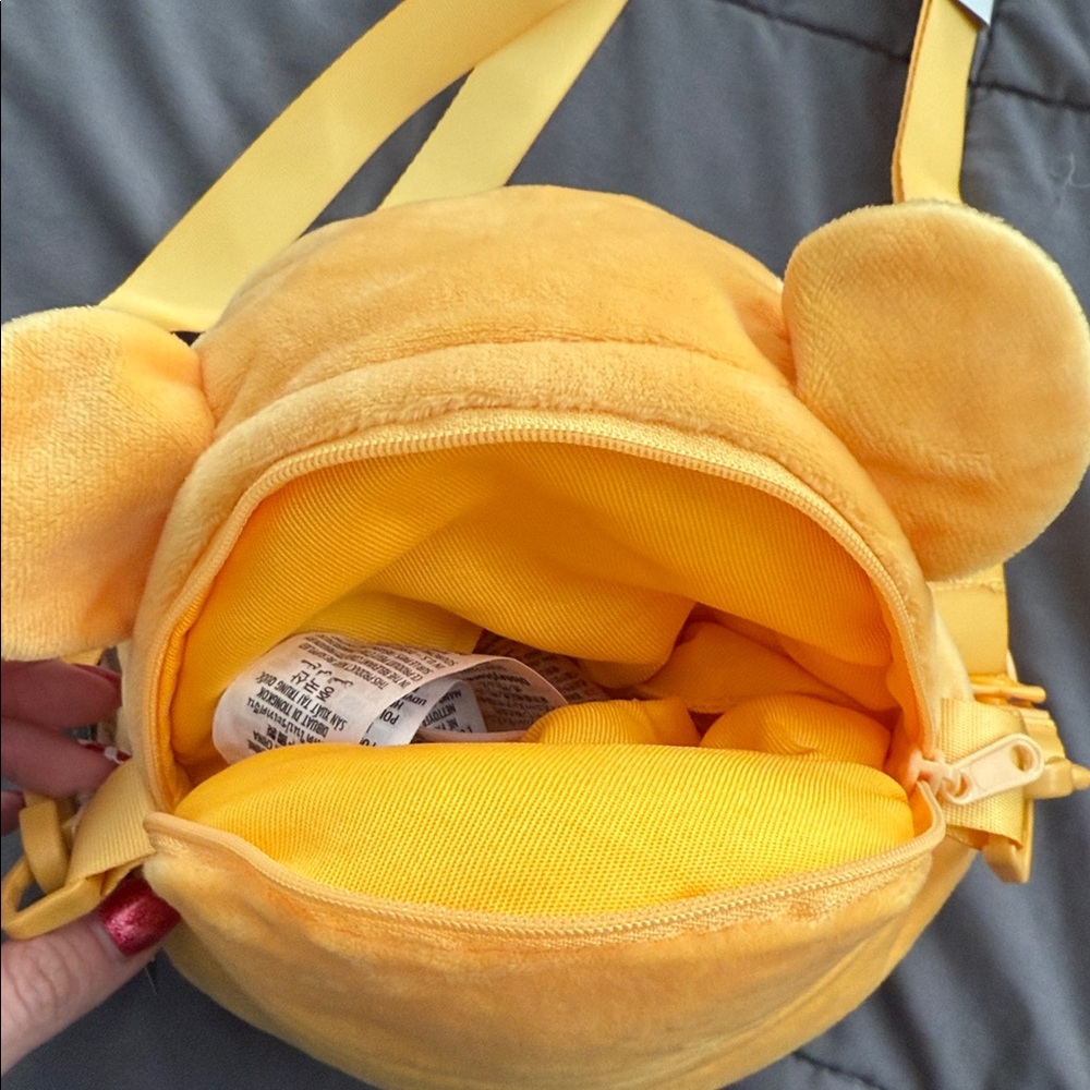 Disney Winnie the Pooh stuffed animal crossbody bag purse NEW - Picture 3 of 8